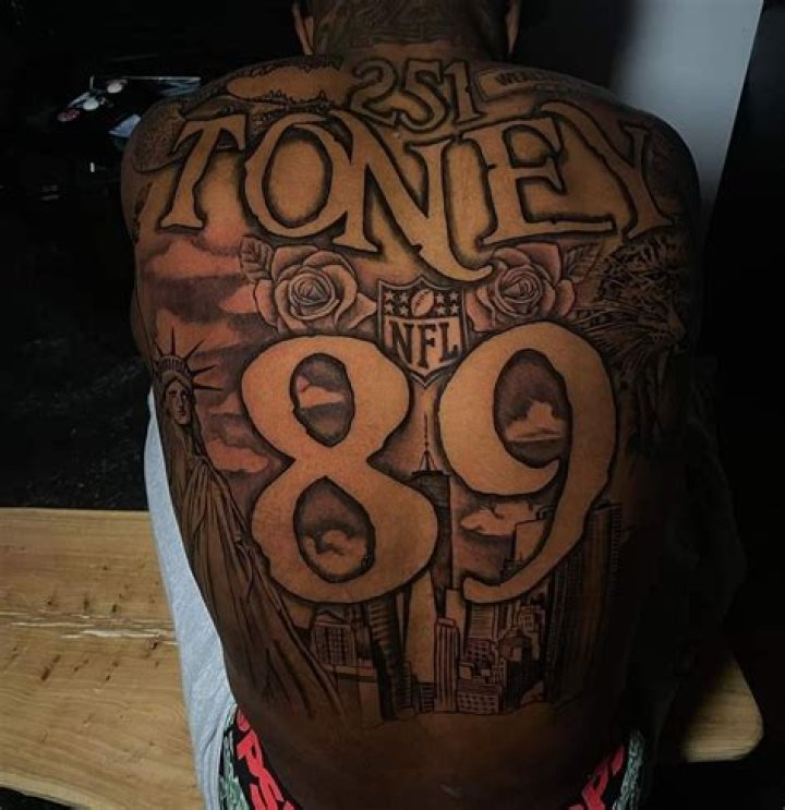 
’89 or 19′ Kadarius Toney Giants Tattoo and Rap Career Of Yung Joka 