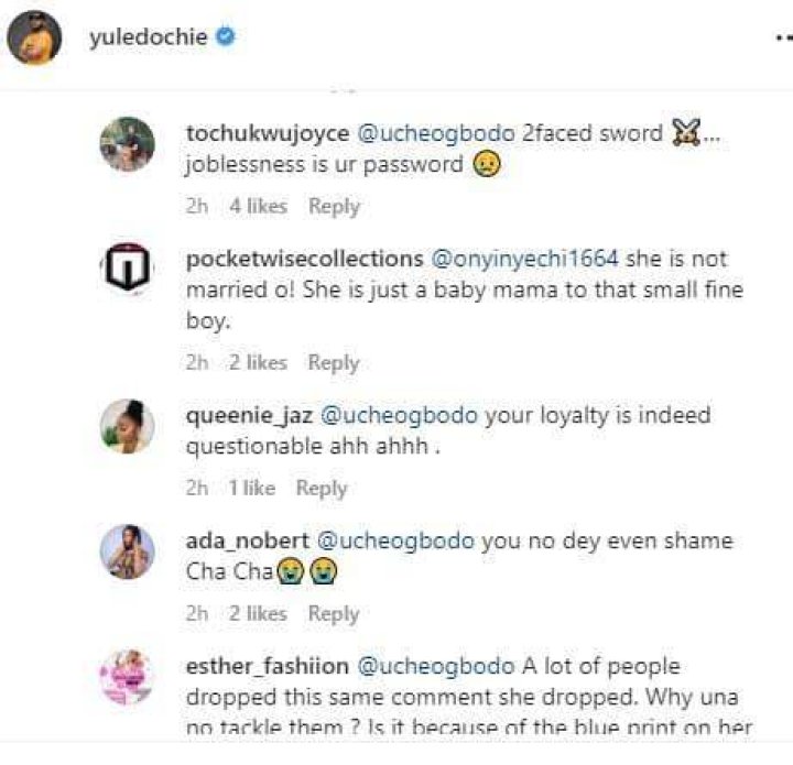 
Actress Uche Ogbodo In The Mud Over Her Reaction To Yul Edochie’s Surprise On May Edochie’s Birthday 