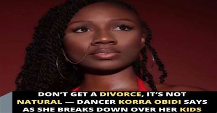 
‘I’m So Broken, My Kids Have Been Taken Away From Me’ – Korra Obidi, The Dancer Breaks Down 