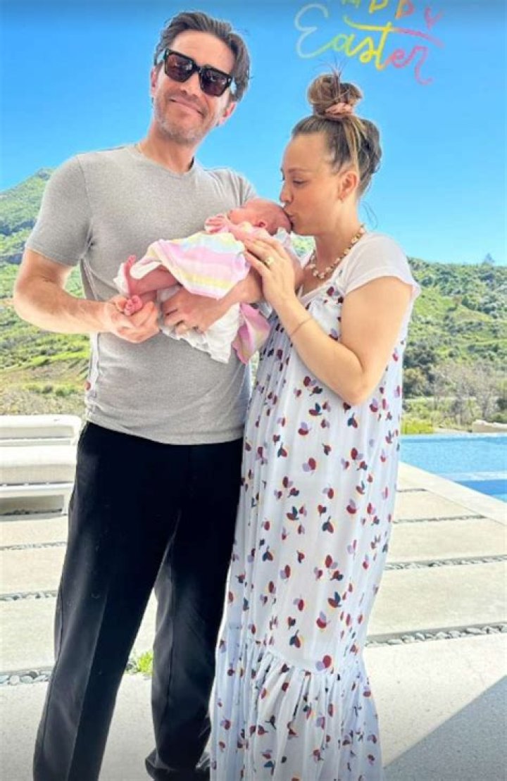 
Kaley Cuoco Debuted A Tattoo Dedicated To Tom Pelphrey At Her Baby Shower 