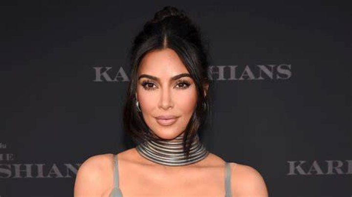 
Kim Kardashian Shows Off Her Natural Shoulder-Length Hair in Viral Holiday TikTok 