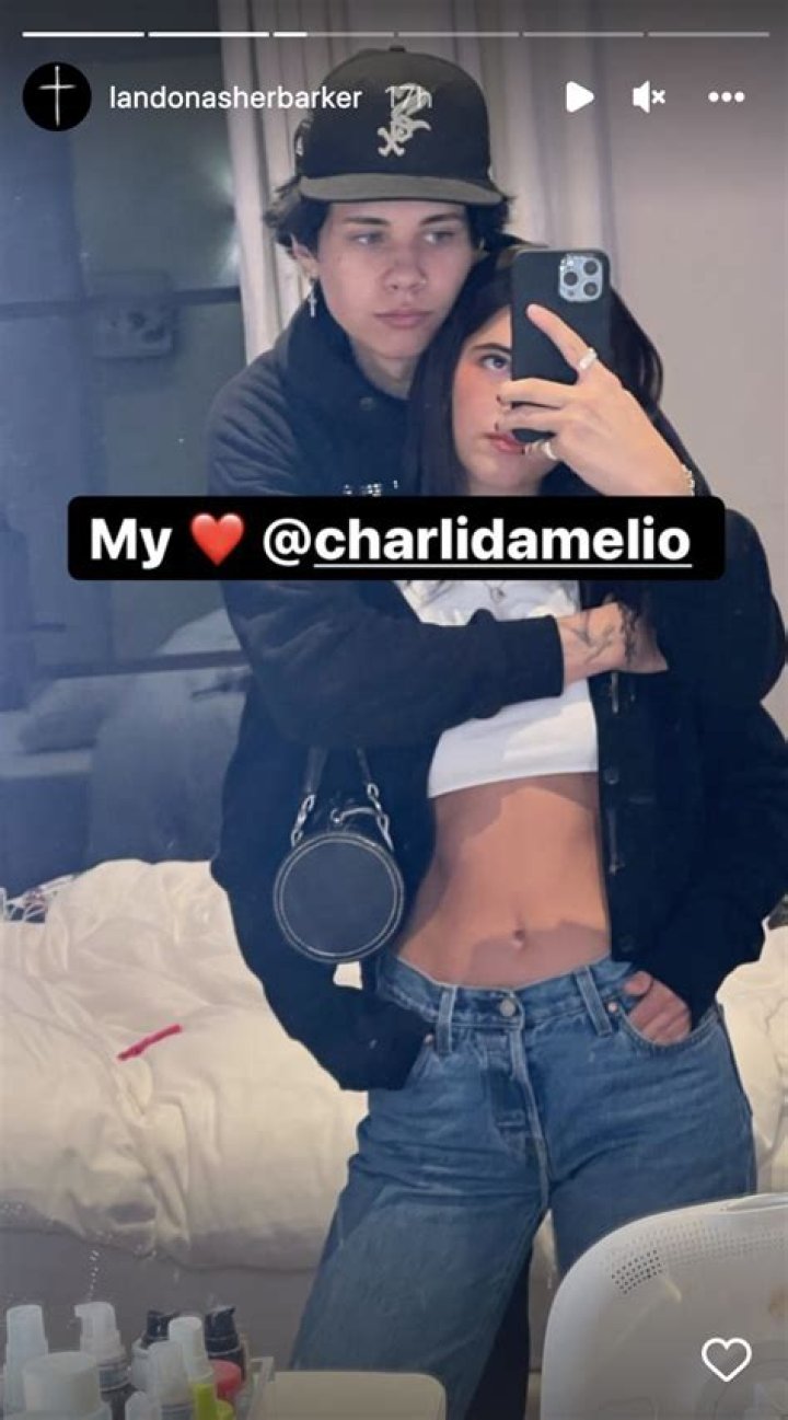 
Landon Barker Posts Adorable Photo With Girlfriend Charli D’amelio: ‘My Heart’ 