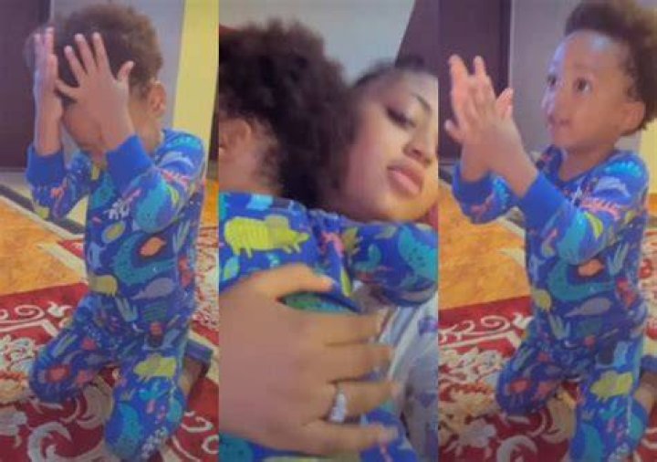 
Mimi Orjiekwe, Nuella Njubigbo, Others React As Regina Daniels’ Son Begs For Forgiveness For Destroying An Expensive Item [Video] 