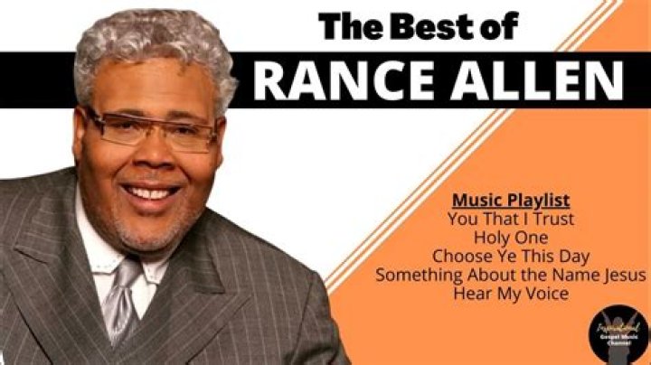 
Rance Allen Obituary, What was Rance Allen Cause of Death? 