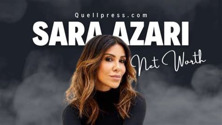 Sara Azari Height, Weight, Net Worth, Age, Birthday, Wikipedia, Who, Nationality, Biography