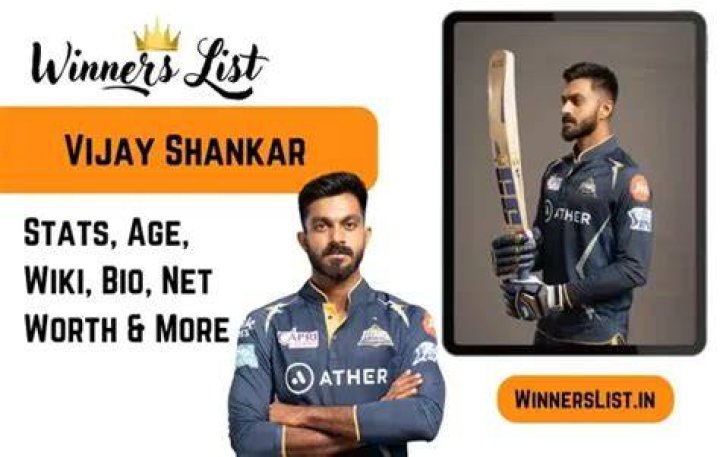 
Vijay Shankar Height, Weight, Net Worth, Age, Birthday, Wikipedia, Who, Nationality, Biography 